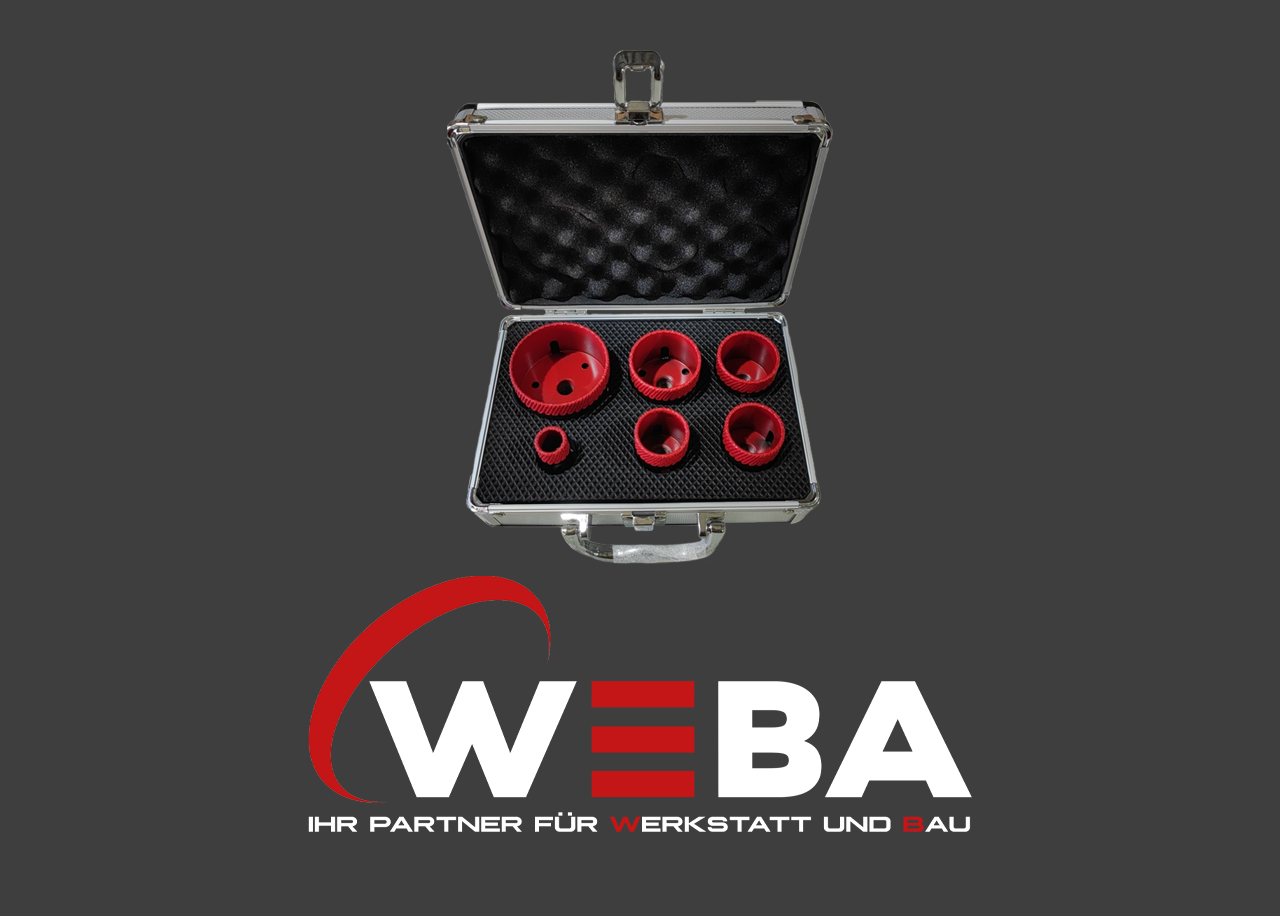 WeBa Red Devil Matrix Diamantbohrkronen Set